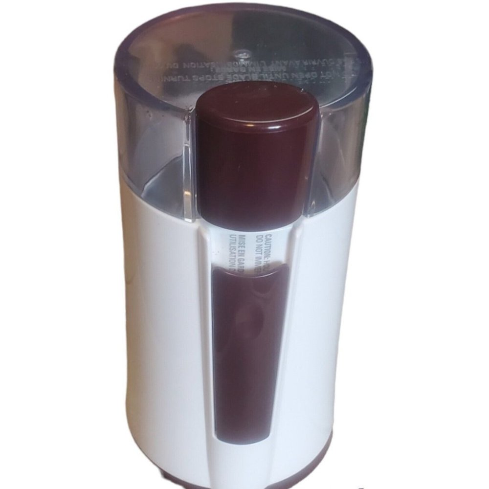 Black & Decker Smart Grind Coffee Bean Spice Grinder  CBG5 Power 110W White - Picture 3 of 6